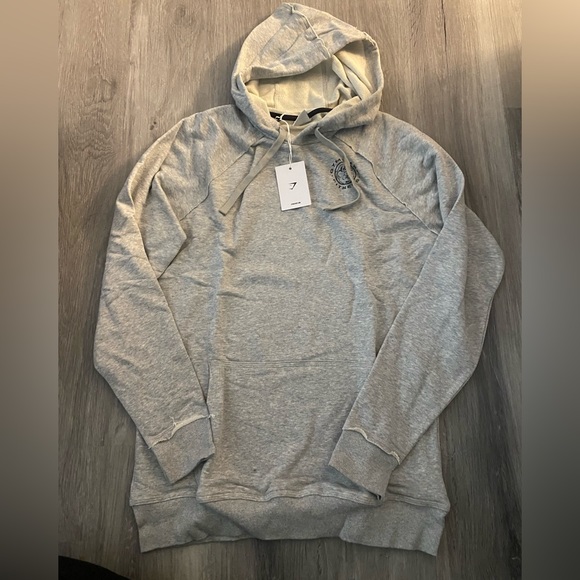 Gymshark Sweaters Gymshark Grey Hoodie Size L Poshmark